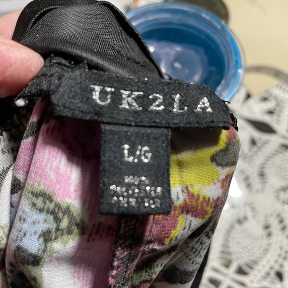 Floral Multicolor pants - Picture 2 of 3